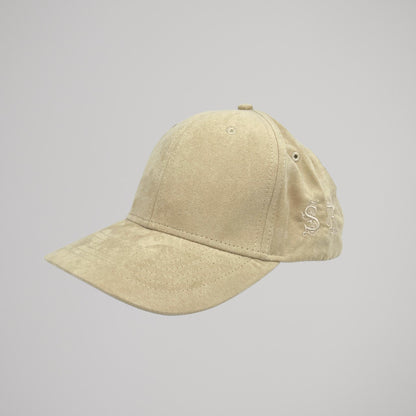 Cappellino Scamosciato Beige